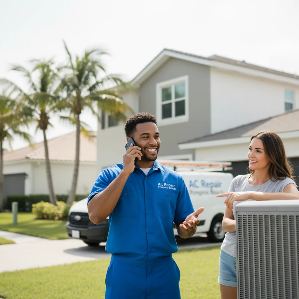 AC Repair Pompano Beach customer support in Browning